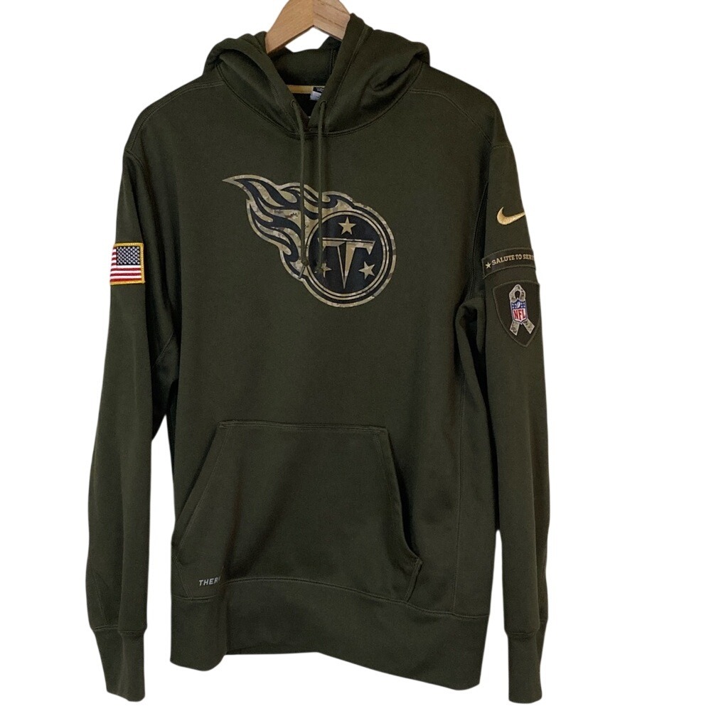 Nike Tennessee Titans Hoodie Mens XL Salute To Service NFL Football Pullover‎